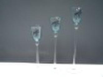 glass candle holder