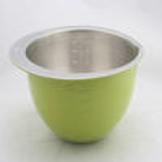 stainless steel salad bowl
