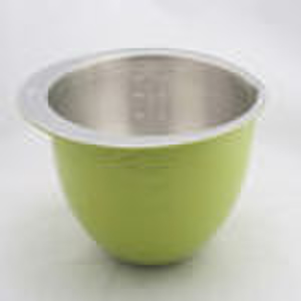stainless steel salad bowl