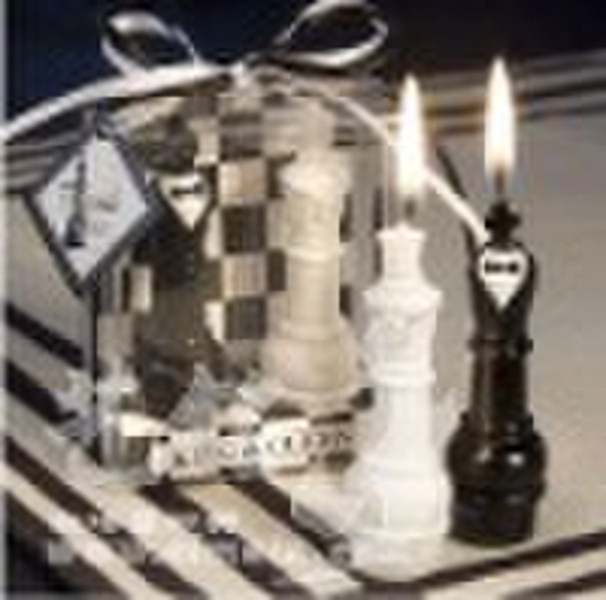 4*8CM chess shape craft candles