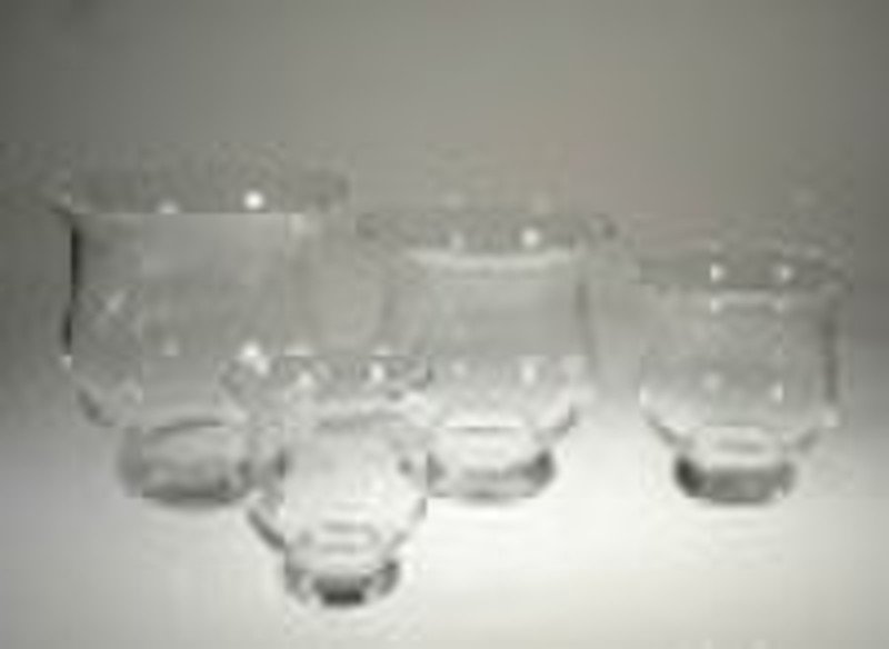 Glass Candle Holder