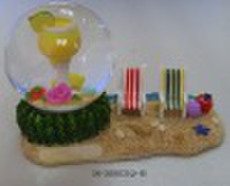 resin water globe