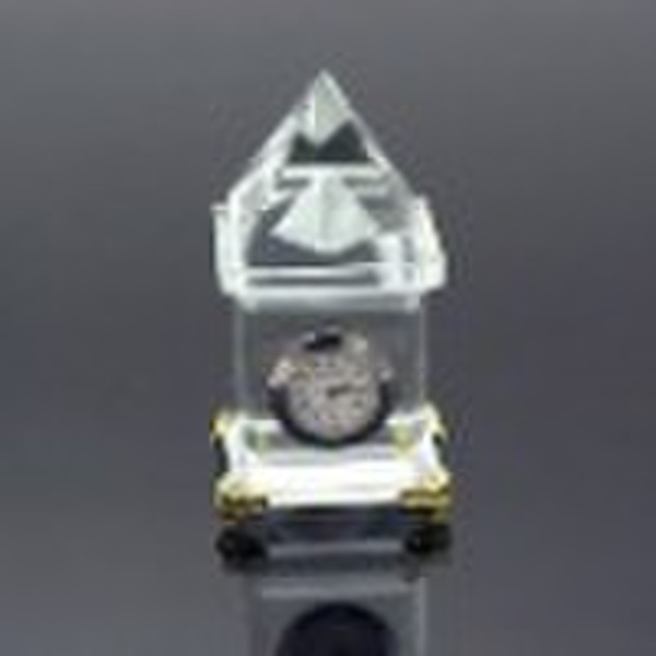 fashion crystal clock