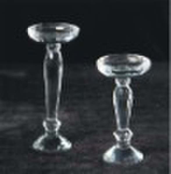 Crystal candle holder
