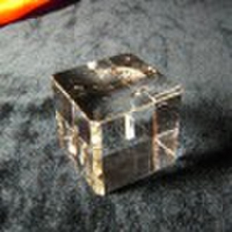 Blank crystal cube cuboid