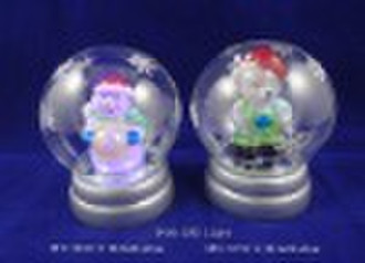 Glass Christmas Ball mit LED-Licht