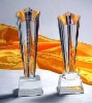 crystal trophy crystal award