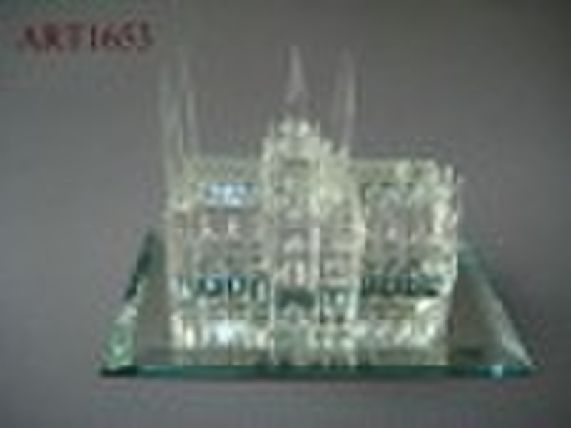 crystal building model