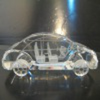 3D Crystal Car Model