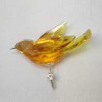 Amber Crystal Bird