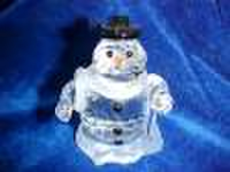 crystal snowman