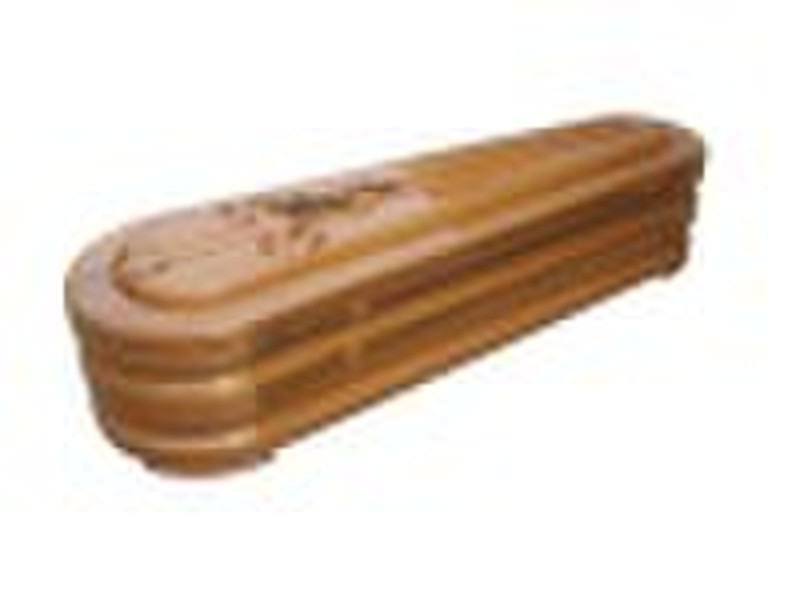 wooden coffins