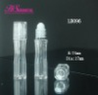 clear roller ball cosmetic bottle