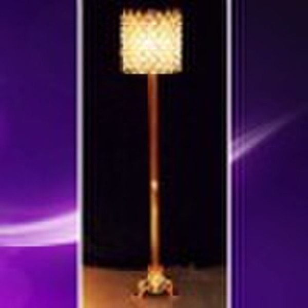 Crystal floor lamp