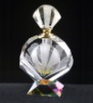 Transparent Crystal Perfume Bottle