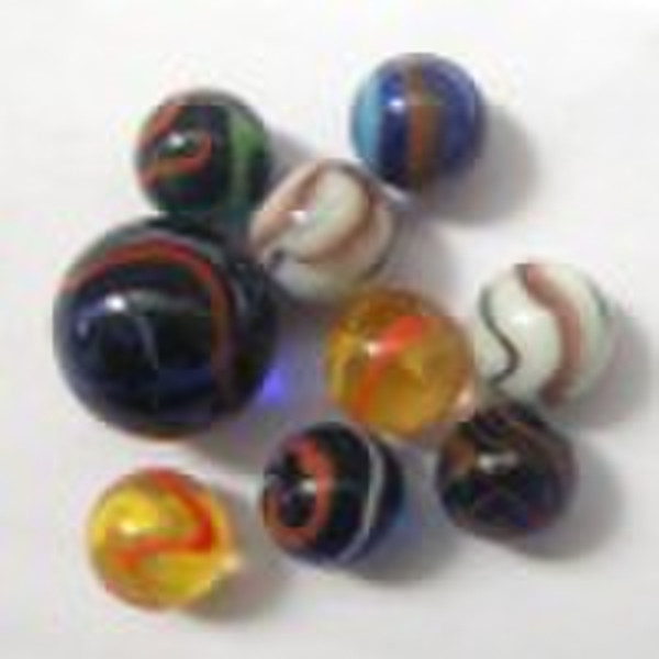 16mm twisted Glass Marbles