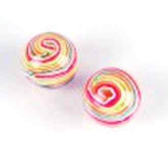 Farbe Gummis Bounce Balls