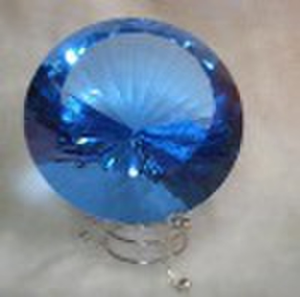 Kristall blauen Diamanten