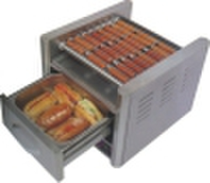 Hot Dog Grill and Bun Warmer