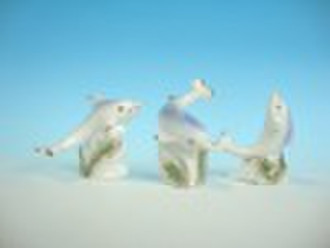 Porcelain souvenir -- Dolphin