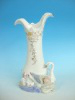 Porcelain vase handicraft