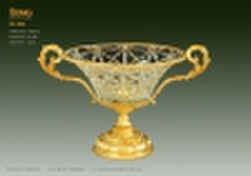 QJ-022 statue bronze crystal brass sculpture weste