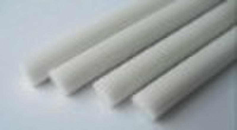 opaque white rod