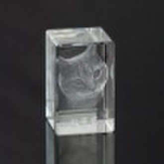 beautiful 3d laser crystal