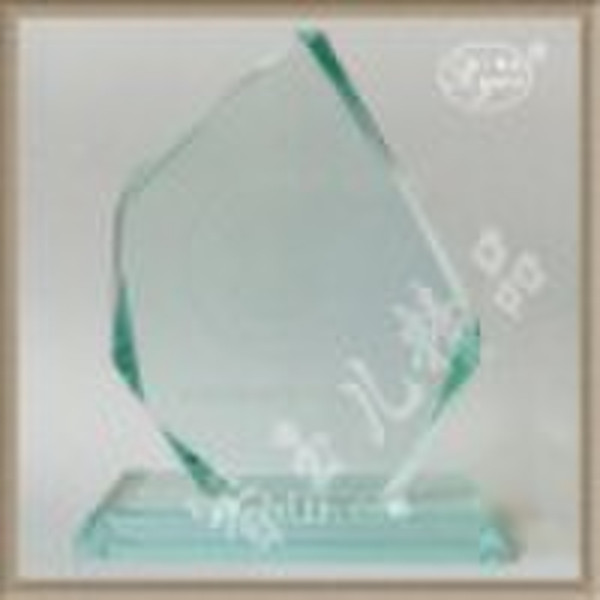 blank jade glass award