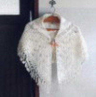 SC06004 Handmade Crochet Big Scarf Shawl