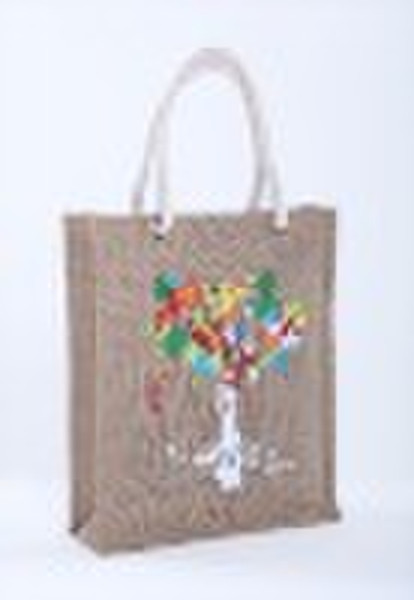 jute tote bag