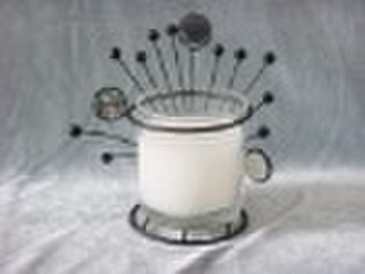 metal candle holder