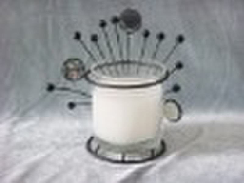 metal candle holder