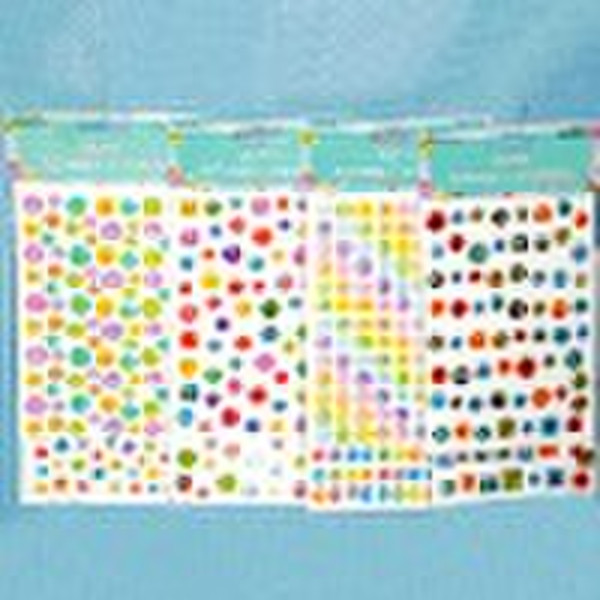 Puffy Alphabet Stickers