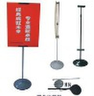 round hanging banner display stand