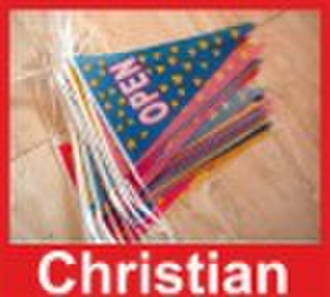 flag banner by Christian Factory