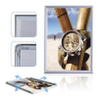 Advertising poster frame