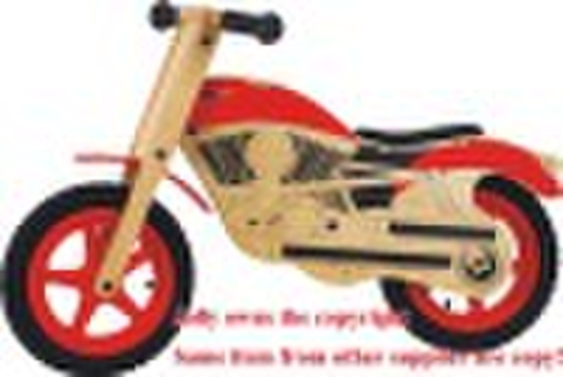 wooden bike halley