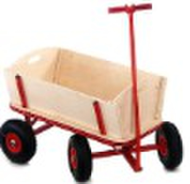 Wooden cart Bollerwagen