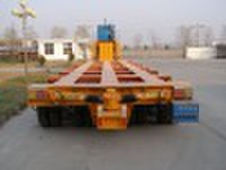 Power goose neck semi trailer