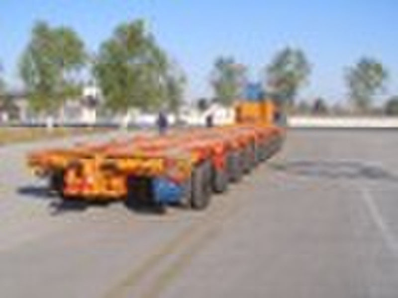 Hydraulic pressure spool thread semi trailer