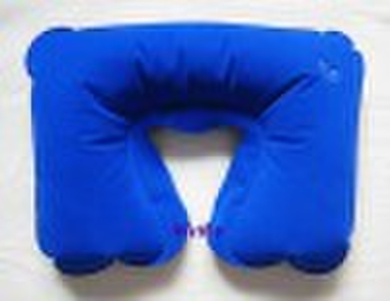 Inflatable travel pillow