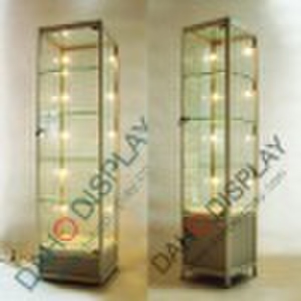 glass display showcase