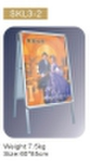 double side a board outdoor poster stand