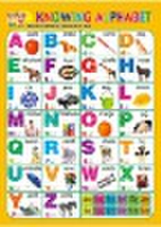 3D Wall Chart -Knowing Alphabet