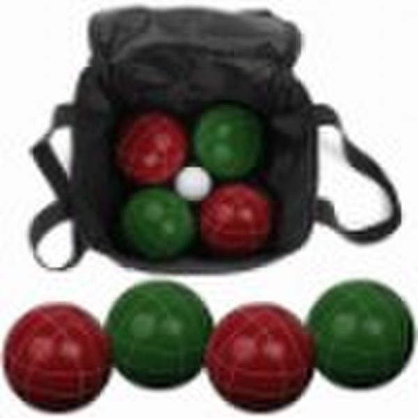 9pcs Polyresin Bocce Ball Set,Petanque