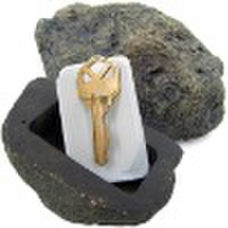 Realistic Rock Outdoor Key Holder Hidden Safe,Rock