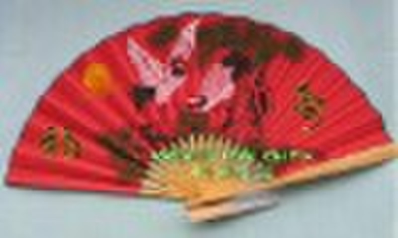 Bamboo hand fan BSH-2527