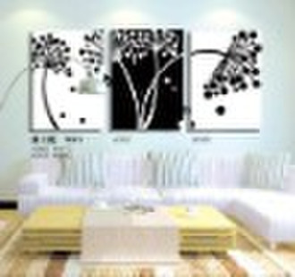 abstract painting unframed wall decoration