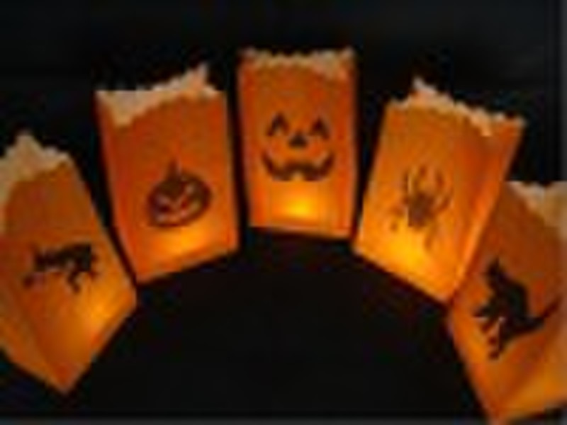 perfectly flame-retardant luminaria candle bag, pa